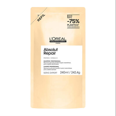 SHAMPOO REFILL L'OR&Eacute;AL PROFESSIONNEL ABSOLUT REPAIR (REFILL DE SHAMPOO PARA CABELLO DA&Ntilde;ADO)